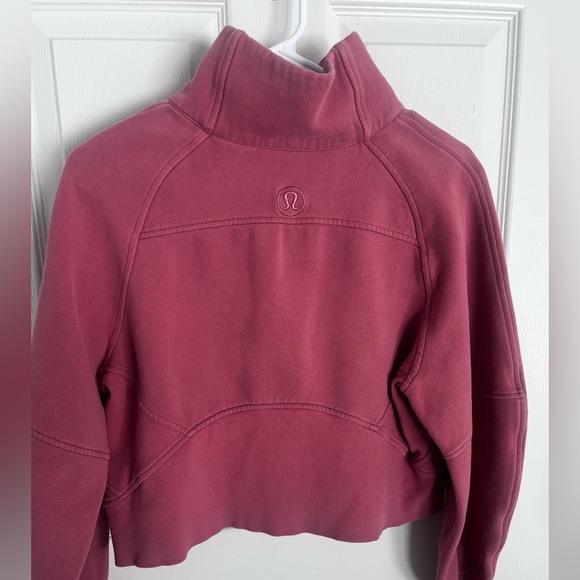 LULULEMON SCUBA OVERSIZED FUNNEL-NECK HALF ZIP - Picture 2 of 3